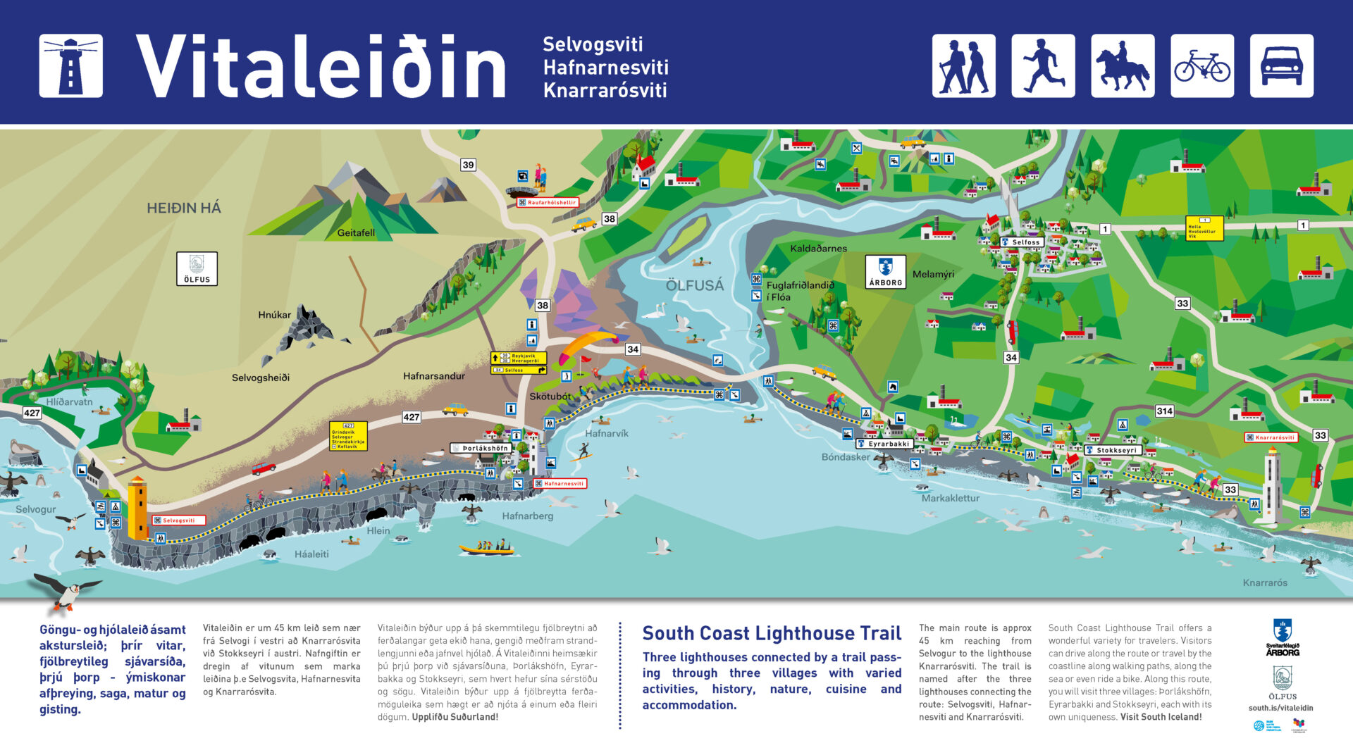 Vitaleiðin - ný ferðaleið á Suðurlandi