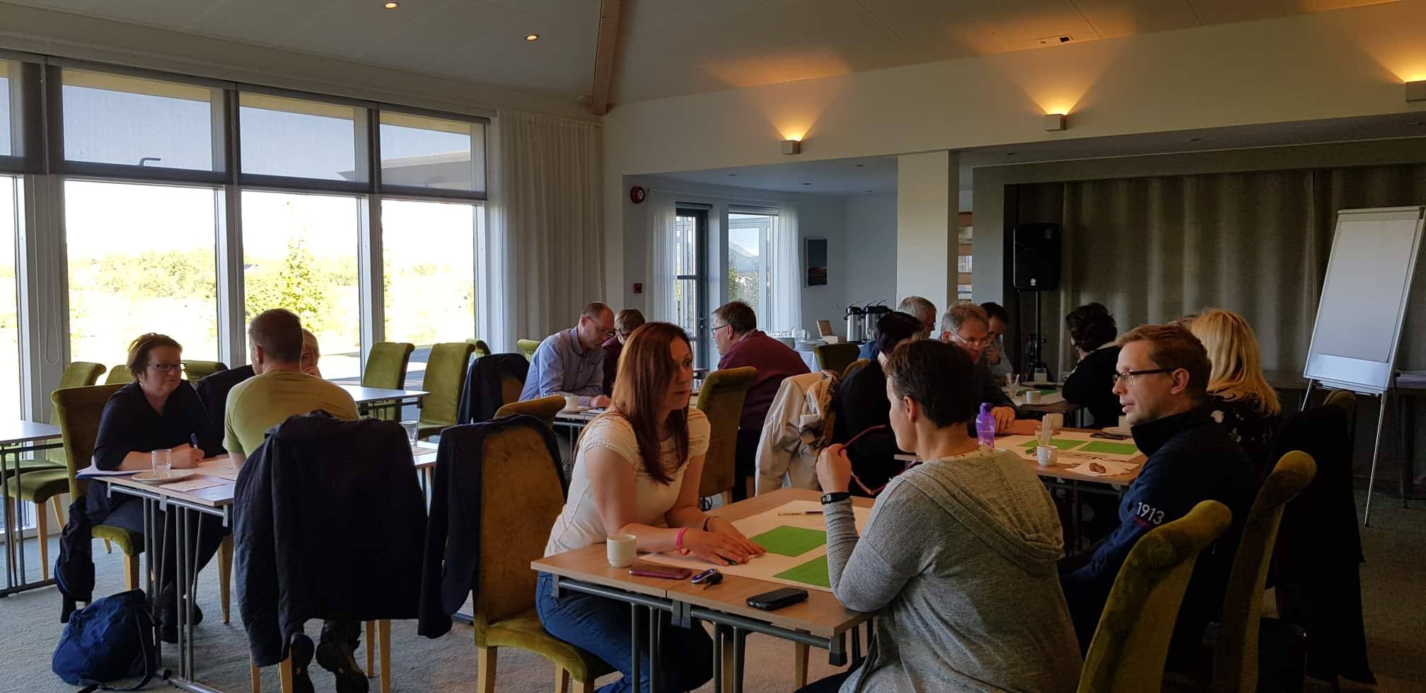 Umhverfis- og auðlindamálin í brennidepli á samráðsfundum í Vík og á Flúðum í gær