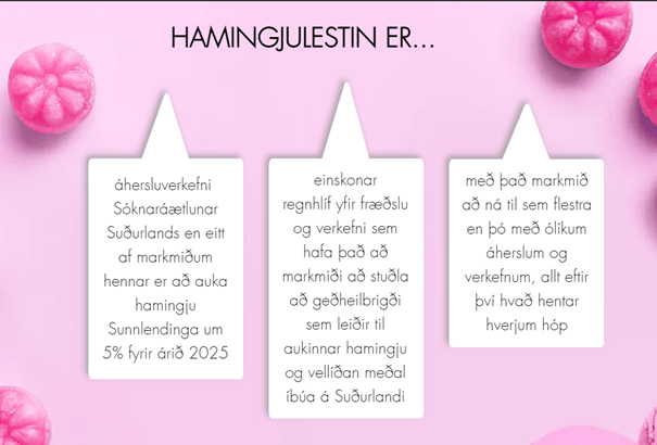 Hamingjulestin