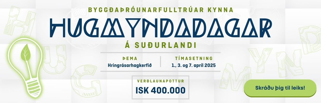 Kveiktu á perunni á Hugmyndadögum Suðurlands!