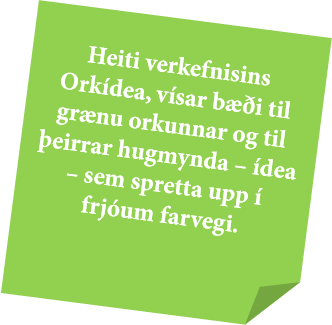Orkídea (Orkufrek matvælaframleiðsla á Suðurlandi)