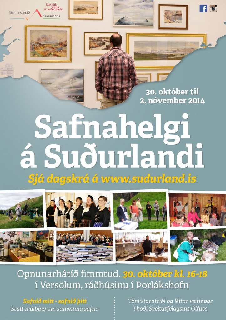 Safnahelgin 30. október til 2. nóvember