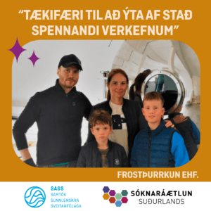 Þrjú sunnlensk verkefni á fjárfestahátíð