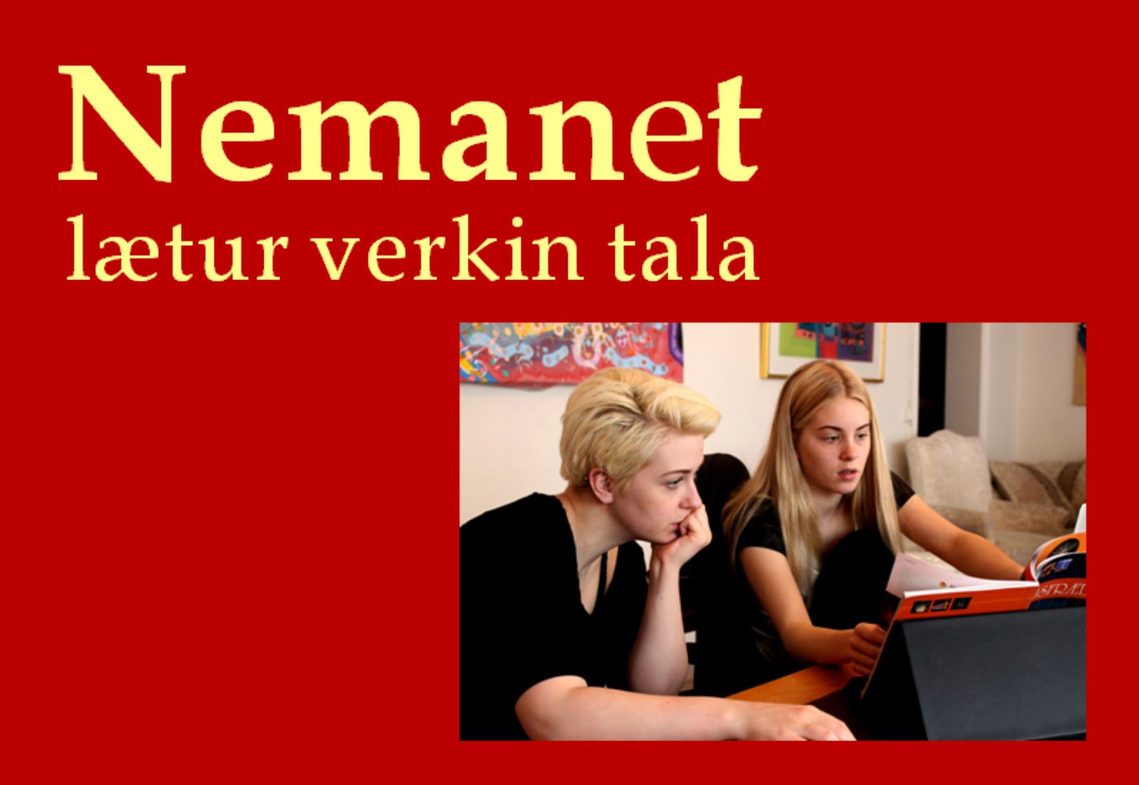 Menntun og menning í Bakkastofu á Eyrarbakka - Fréttatilkynning -