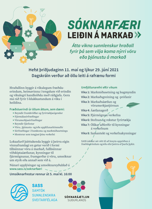 Sóknarfæri - leiðin á markað