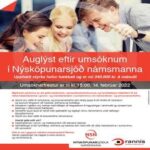 Nýsköpunarsjóður námsmanna auglýsir eftir umsóknum