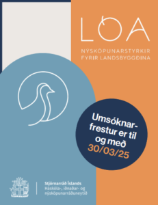 Opnað fyrir umsóknir í Lóu - nýsköpunarsjóð