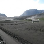 Bæklingur um hættu á heilsutjóni vegna gosösku