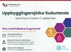 Uppbyggingarsjóður Suðurlands opnar bráðum fyrir umsóknir