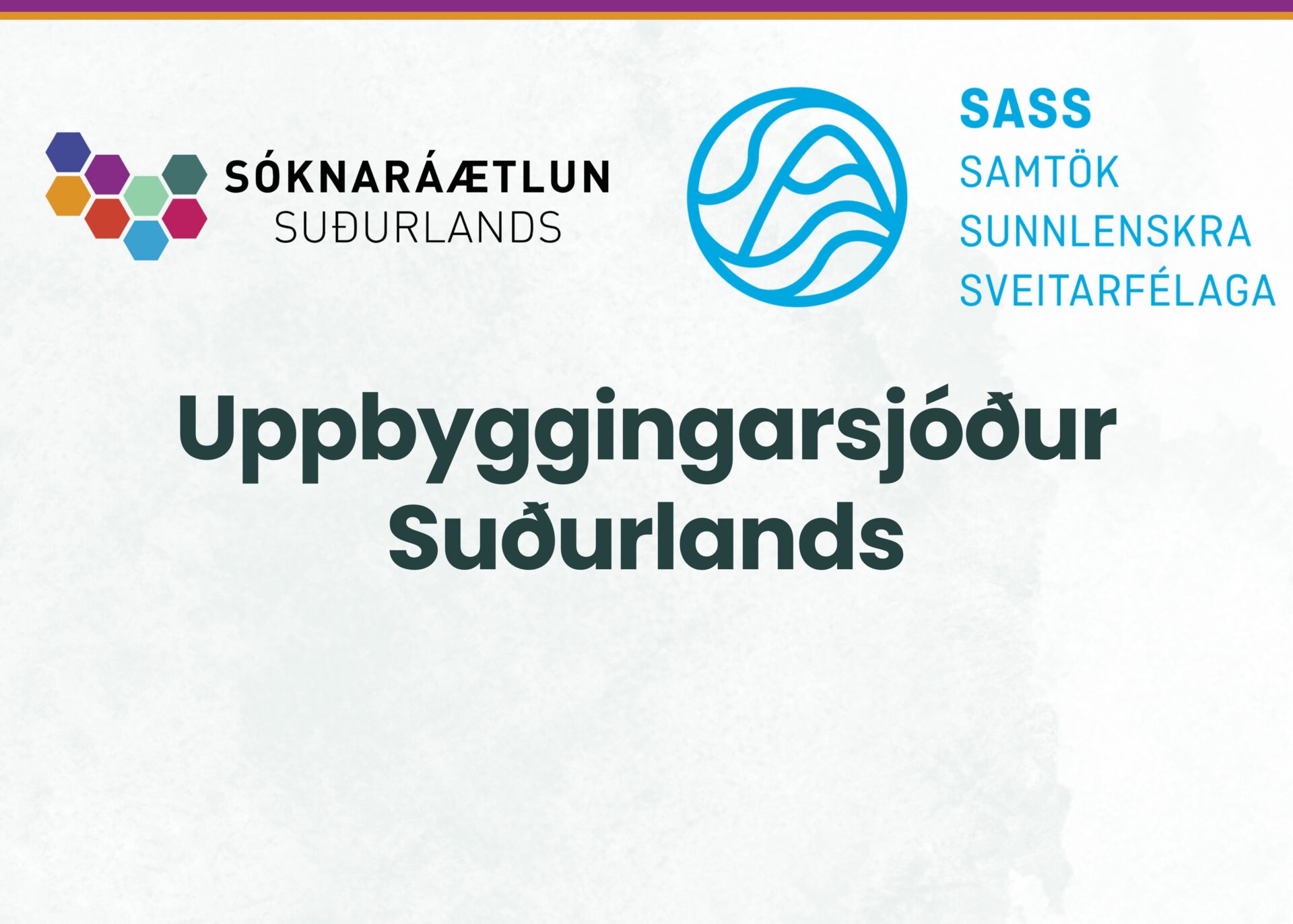 132 umsóknir bárust í haustúthlutun Uppbyggingarsjóðs Suðurlands