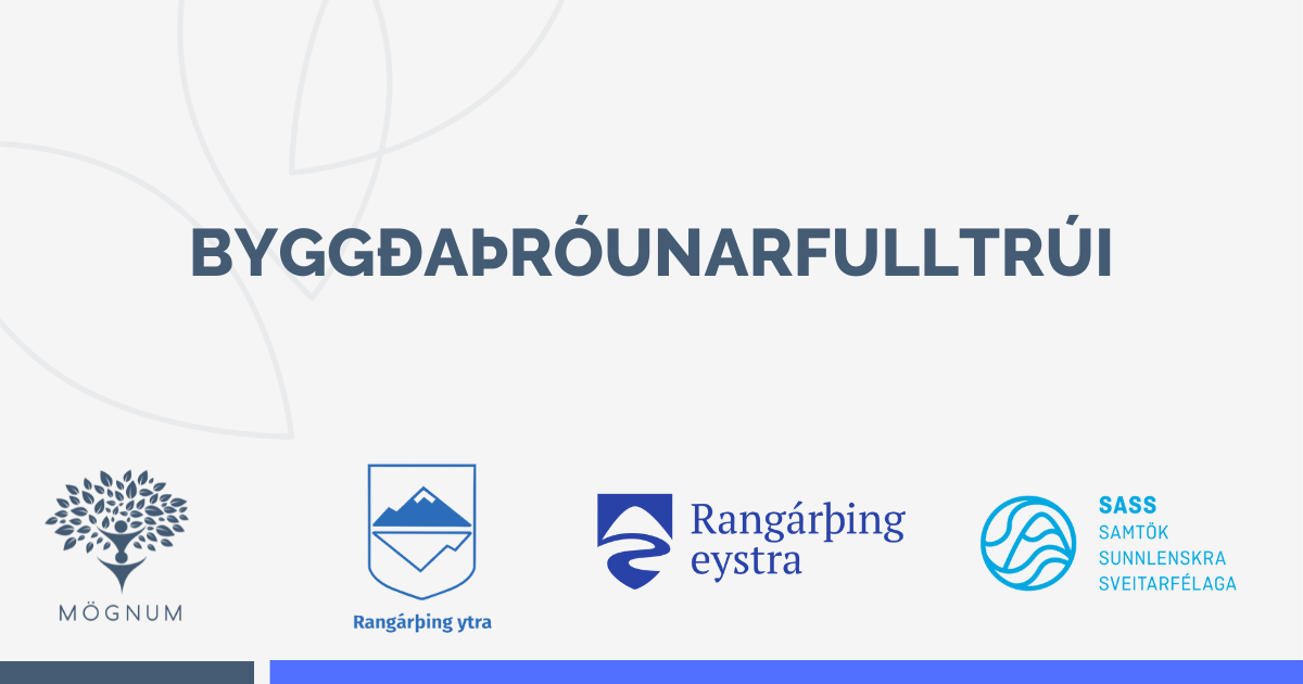 Laust starf byggðaþróunarfulltrúa