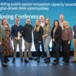 Hér má sjá fulltrúa landanna í verkefninu_Elísabet Björney Lárusdóttir umhverfissérfræðingur SASS er sjötta frá vinstri